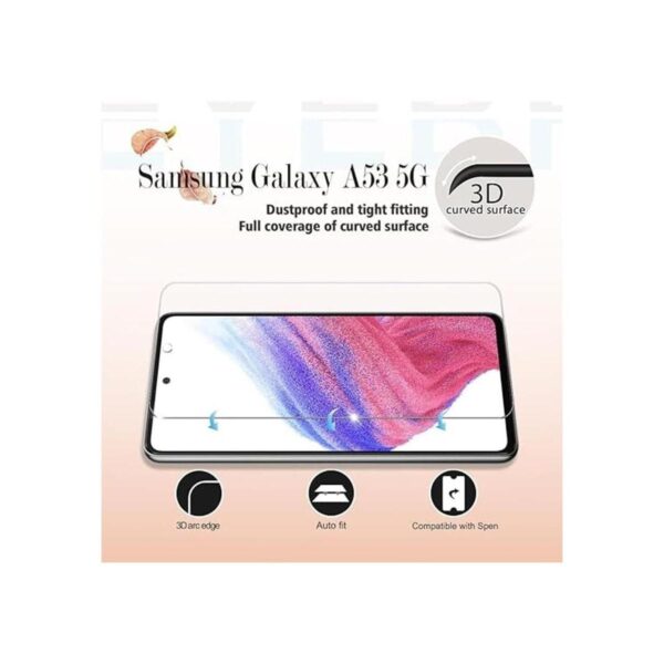 YEBF Protector de pantalla para Galaxy A53 5G de vidrio_3