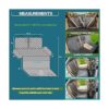 YEENIS Funda de asiento de automóvil para perros funda de_6