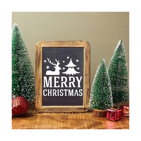 YEAJON 25 plantillas de Navidad de 4 x 4 pulgadas para