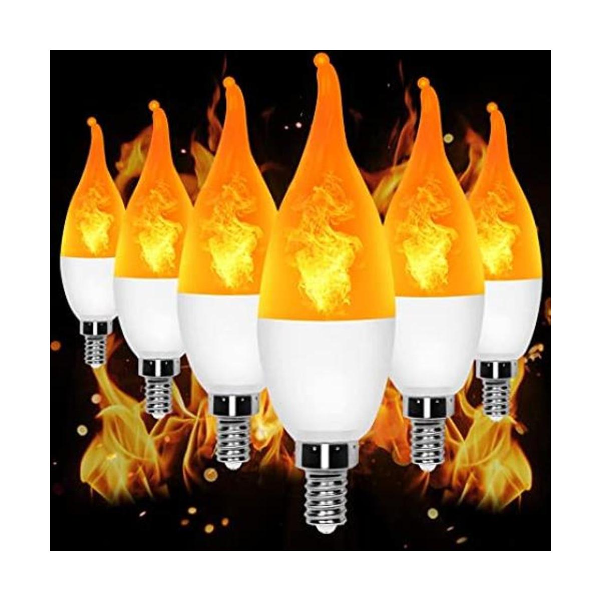 YEAHBEER Bombillas LED de candelabro E12 3 modos