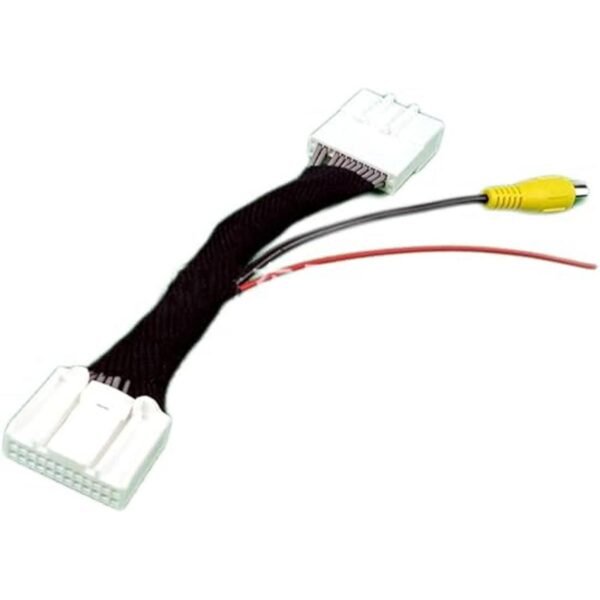 YDC 24 Pin Car Rear View Reverse Camera RCA Adapter_1