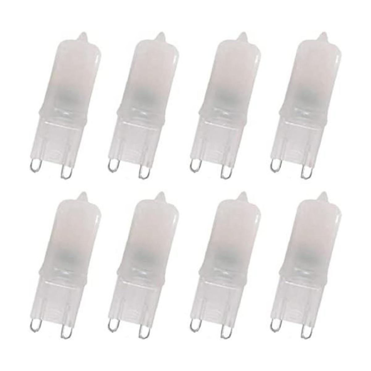 YDJoo Juego de 8 bombillas LED G9 de 1 W Mini bombillas