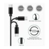 Cable de carga USB C compatible con TaoTronics_5
