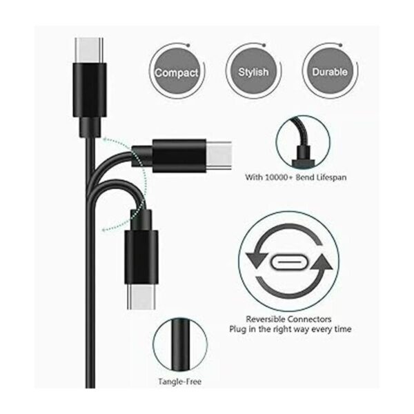 Cable de carga USB C compatible con TaoTronics_5