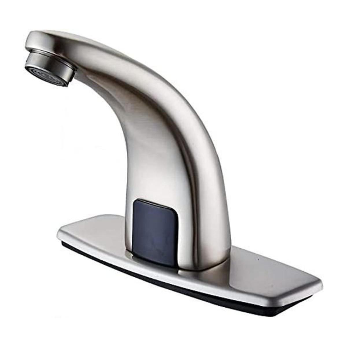 Grifo de baño sin contacto con sensor automático níquel