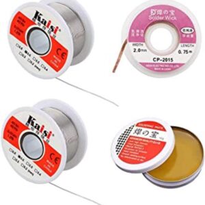 Kit de herramientas de soldadura 2 paquetes de alambre de