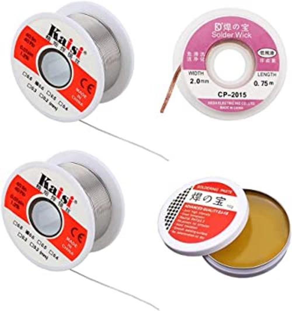 Kit de herramientas de soldadura 2 paquetes de alambre de