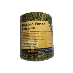 YCFERESY Valla eléctrica Polywire de 1312 pies 1312.3_1