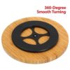 Ybm tabla de bambú Home Kitchen Lazy Susan Madera_2
