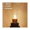 Bombilla halógena G9 de 40 W 120 V T4 JCD base G9 2_4