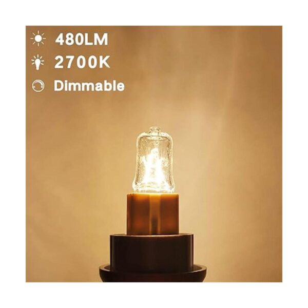 Bombilla halógena G9 de 40 W 120 V T4 JCD base G9 2_4