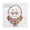 YAZILIND Collar grueso para mujer cadena bohemia tribal_2