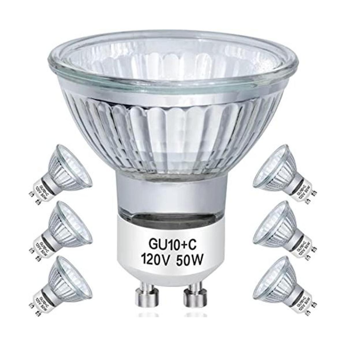 GU10 Bombillas halógenas de 50 W 120 V MR16 regulables
