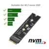 M.2 NVME SSD Convertir tarjeta adaptador para actualizar_2