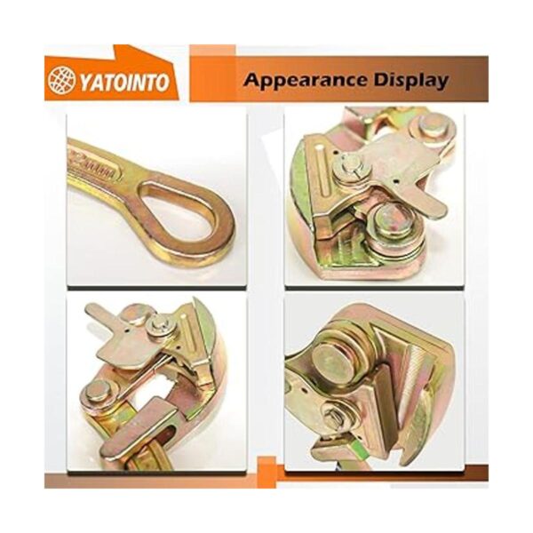 YATOINTO Extractor de alambre de acero con agarre de cable