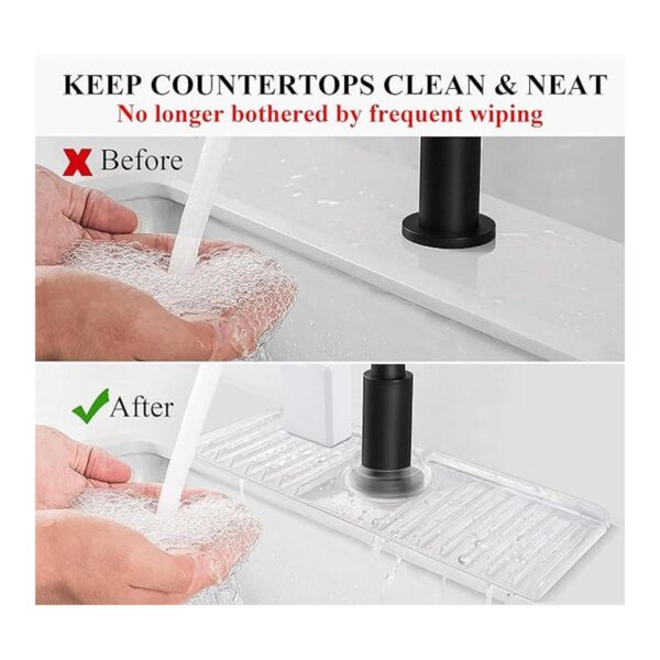 YATOISUR Protector contra salpicaduras de fregadero con_3