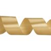 YASEO Cinta de satén color dorado Champaign de 1 12