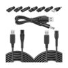 Cable de carga de afeitadora de 5 V cable de alimentación_1