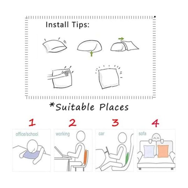 YANGYULU Fundas de almohada rústicas de animales de_5