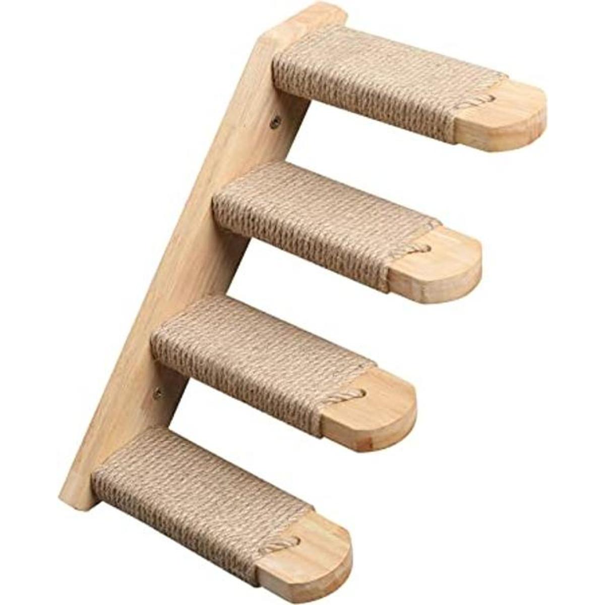 FUKUMARU Estante de escalada para gatos montado en la