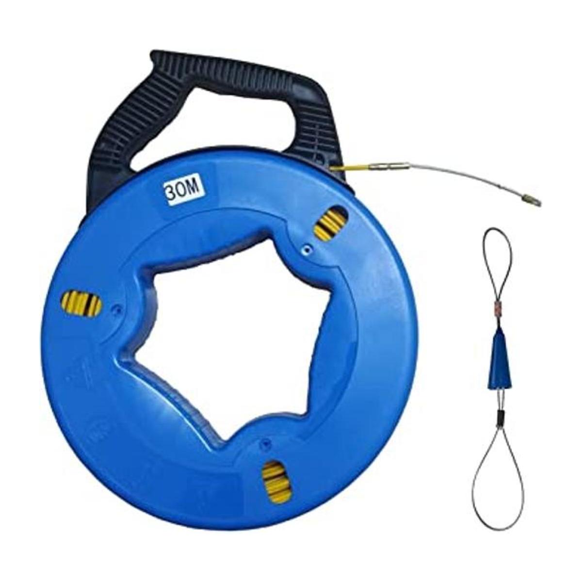 Extractor de alambre de acero con cinta de pescado de