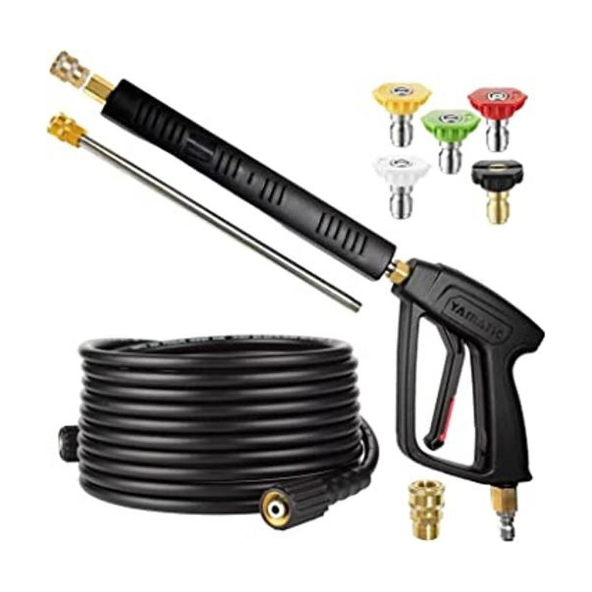 YAMATIC Kit de  y manguera para lavadora a presión