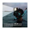 YALLSAME Luz de buceo impermeable de aluminio para GoPro_3