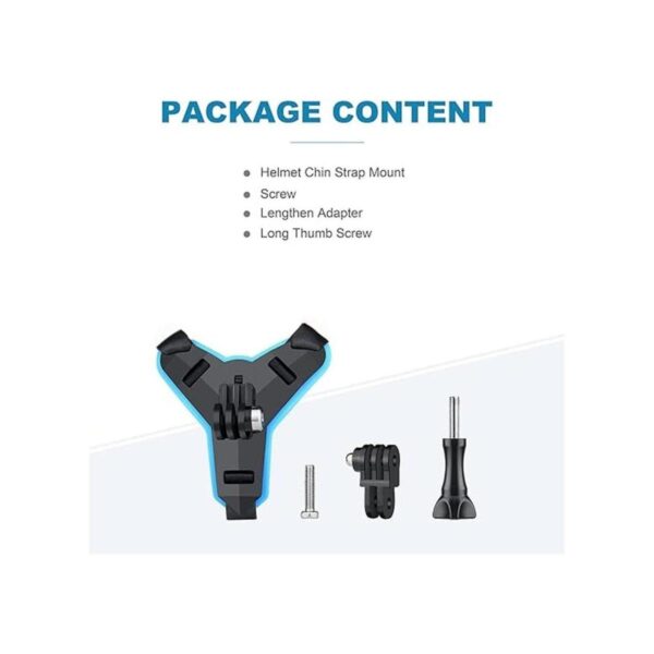 YALLSAME Soporte de barbilla para casco GoPro Action_3