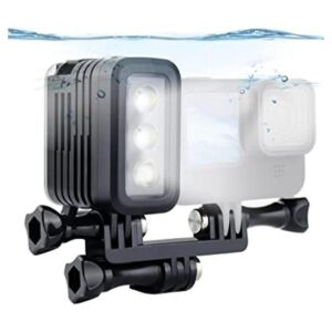 YALLSAME Luz de buceo impermeable de aluminio para GoPro_1