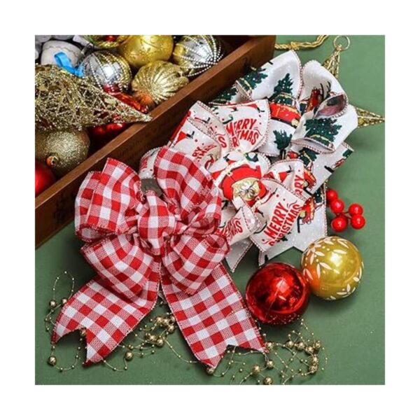 YAMA Cinta de Navidad con cable 6 rollos de 30 yardas
