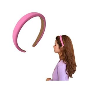 Diademas acolchadas gruesas para mujer banda ancha de_1