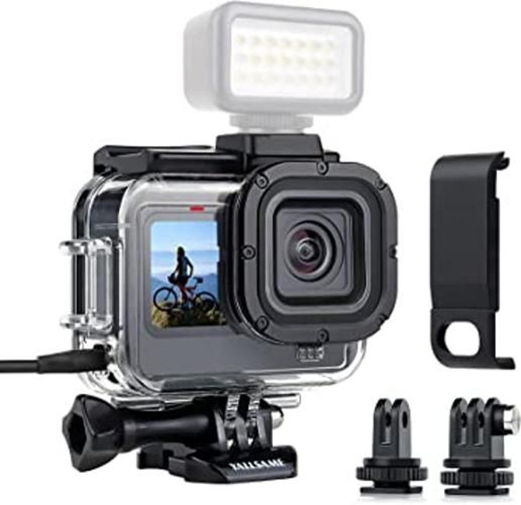 YALLSAME Funda de esqueleto lateral abierta para GoPro