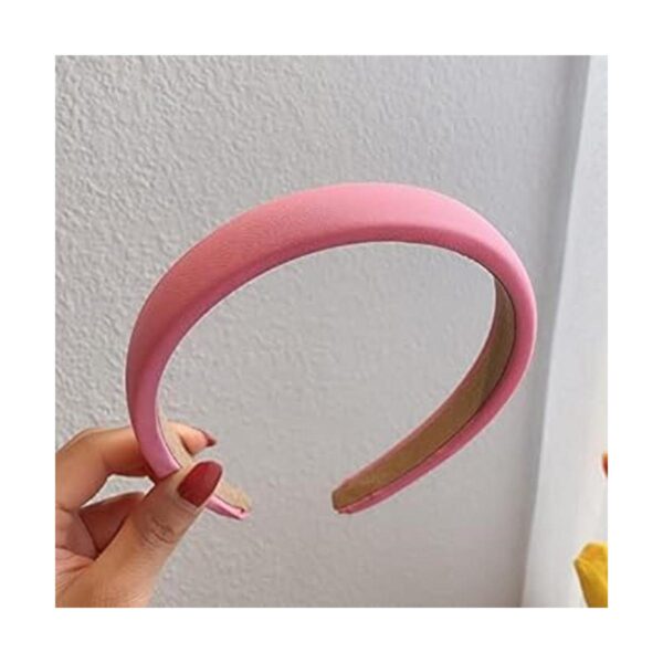 Diademas acolchadas gruesas para mujer banda ancha de_4