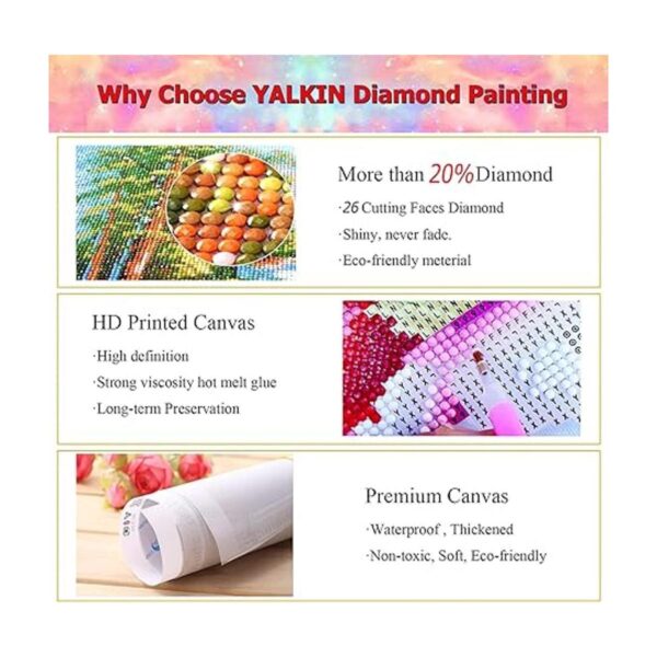 Kits de pintura de diamante para adultos DIY 5D Diamond