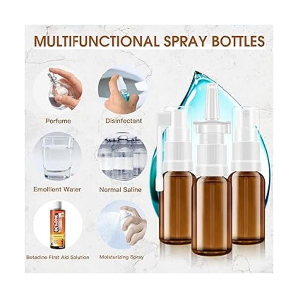 3 botellas de pulverización nasal