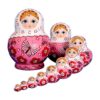 YAKELUS 10 muñecas rusas Matryoshka hechas a mano01071_1