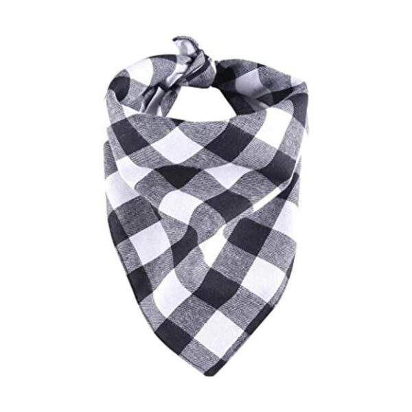 YAKA Pañuelo triangular para perro bufanda con doble_1