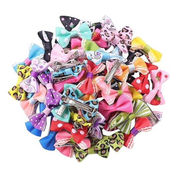 Yaka Lazos para el pelo de perro 60 unidades 30 pares_2