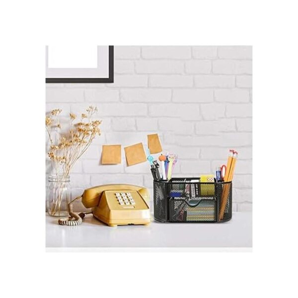 Organizador de escritorio con 9 compartimentos
