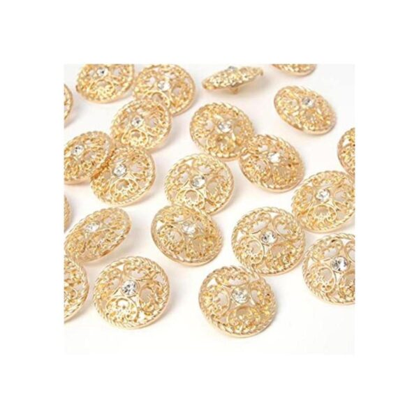 Yaka 24pcs de Craft botones para coser ropa aleación de_1