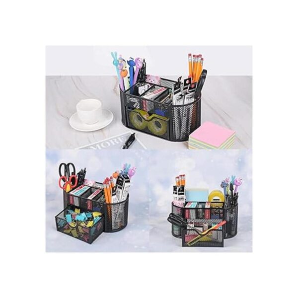 Organizador de escritorio con 9 compartimentos