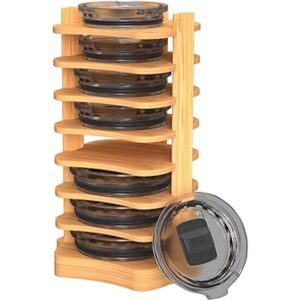 YAJR Organizador de tapa de vaso para armario de cocina