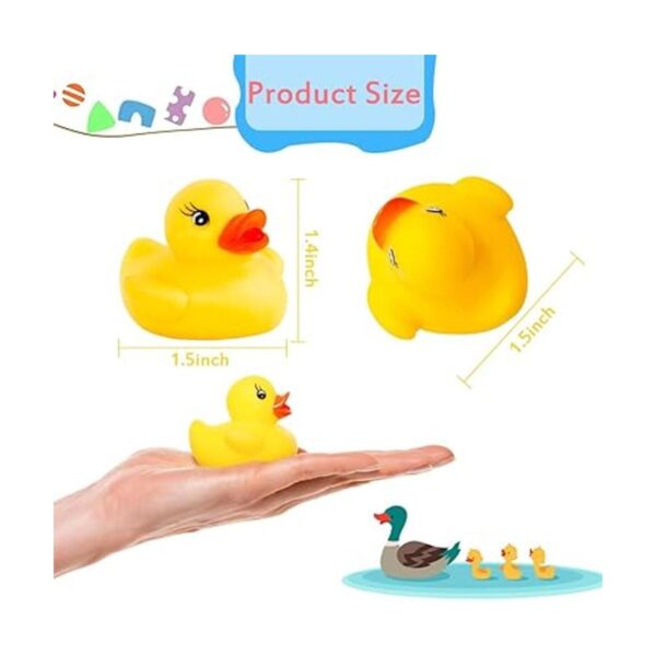 Juguete de baño de pato de goma 70 piezas mini patos de_2