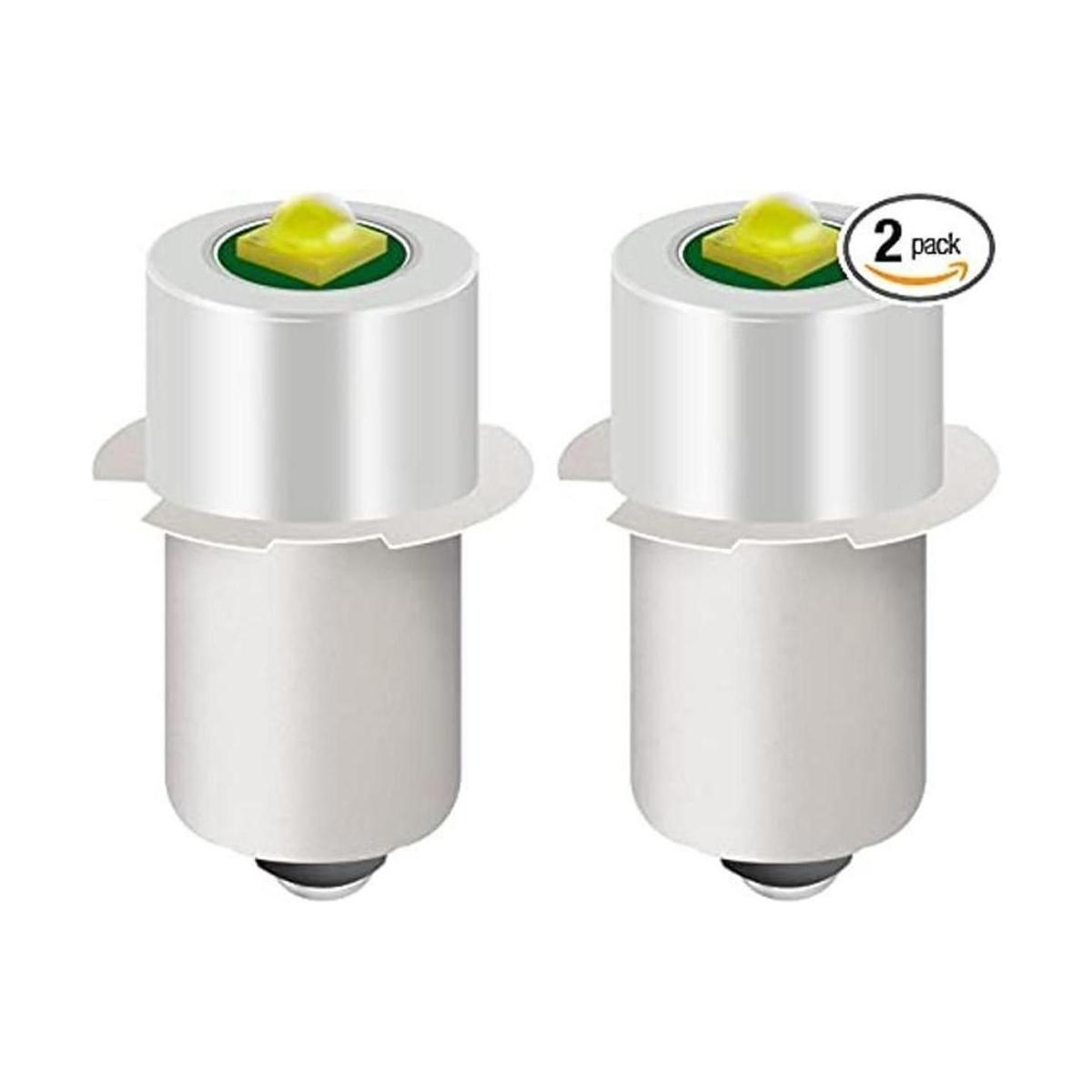 Juego de 2 bombillas LED de repuesto con 18 V 12 V 192