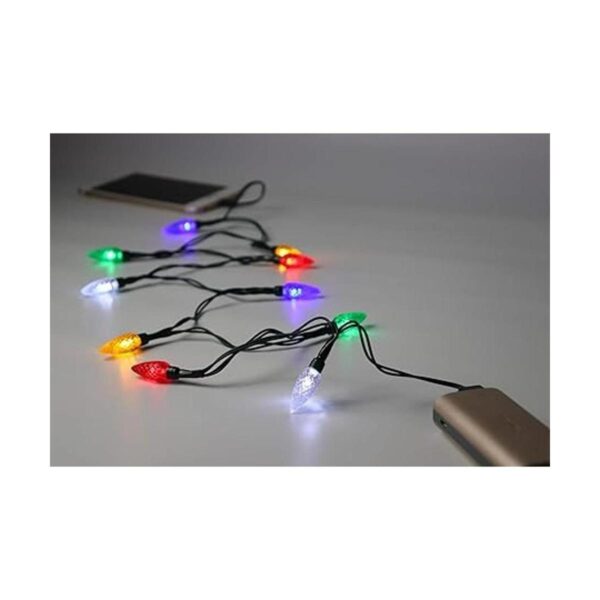 Luces LED de Navidad USB y cargador de bombilla para_6