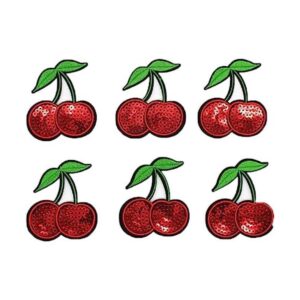 yabina 10pc bordado Fruits Hierro Sobre coser en parches_1