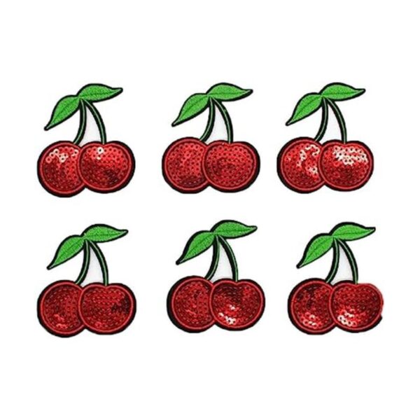 yabina 10pc bordado Fruits Hierro Sobre coser en parches_1