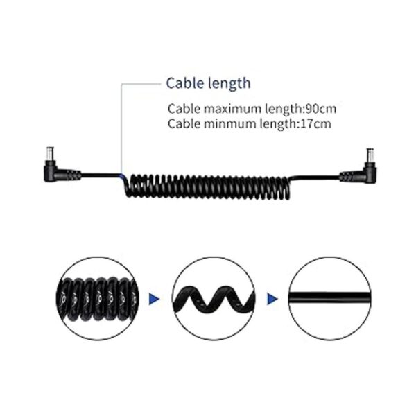 Cable de extensión de alimentación YACSEJAO de 0.217 in x_2