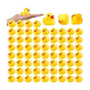 Juguete de baño de pato de goma 70 piezas mini patos de_1