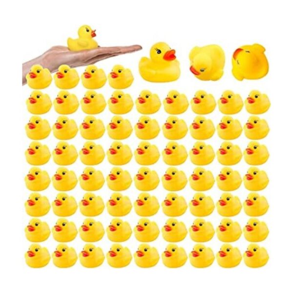 Juguete de baño de pato de goma 70 piezas mini patos de_1